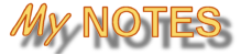 My Notes Title
